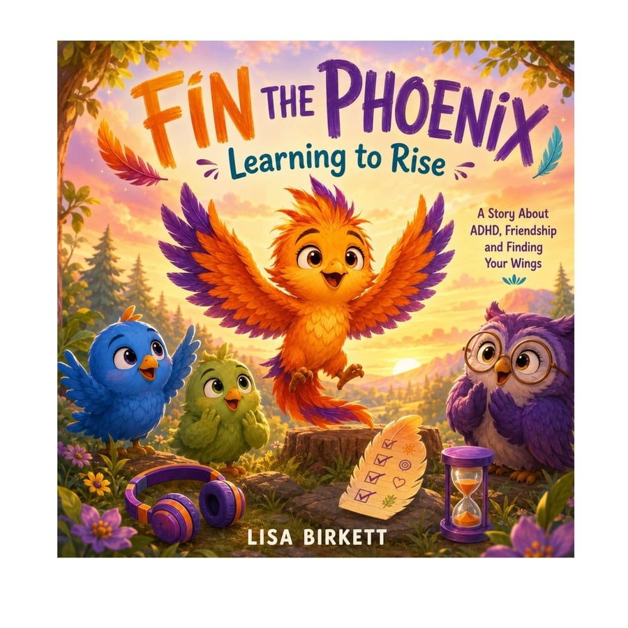 Finn the Phoenix: Learning to Rise book cover