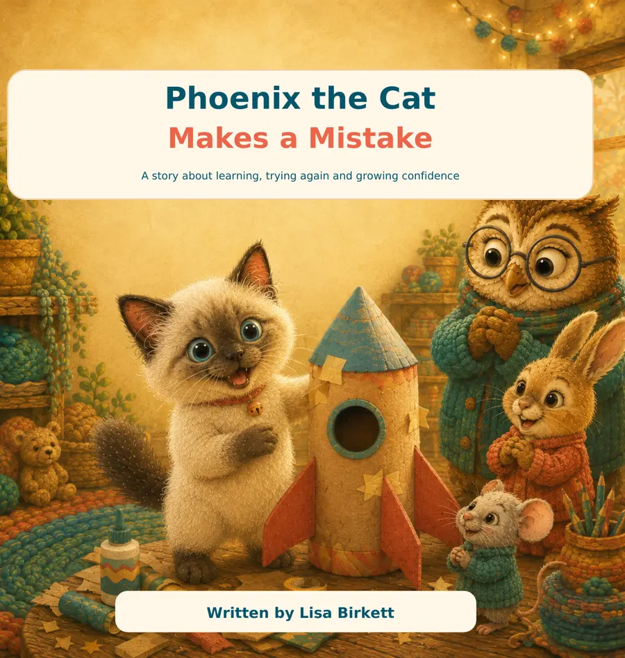 Phoenix the Cat Makes a Mistake book cover